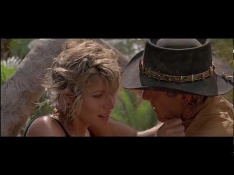 Crocodile Dundee - A crocodile attacks Sue