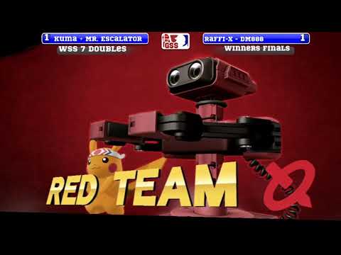WSS 7 Dubs - Kuma + Mr.Escalator (G) vs Raffi-X + DM888 (R) - SSB4 WF - Smash 4 - Smash for Wii U