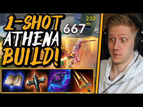 ONE-SHOT ATHENA JUNGLE BUILD DESTROYS EVERYONE IN SMITE 2