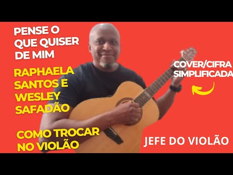Pense O Que Quiser De Mim (minha Opinião) - Raphaela Santos