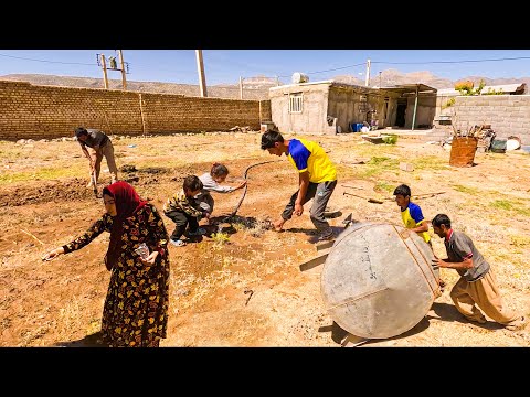 "Turning a backyard into a garden - a gardening trip with Qadir and his brother"