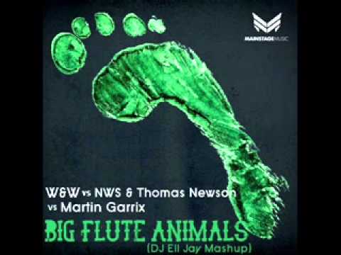 W&W vs New World Sound & Thomas Newson vs Martin Garrix - Big Flute Animals (DJ Ell Jay Mashup)