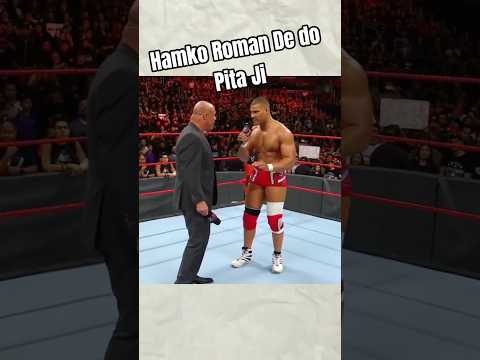 Kurt Angle Tried to Stop Him… But Jordan Wanted Roman