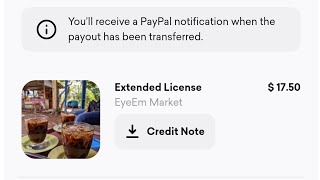 I Earned $17.50 Selling 1 Photo On EyeEm Market