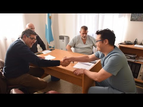 Thalasselis puso en funciones al nuevo director del hospital de Jacobacci