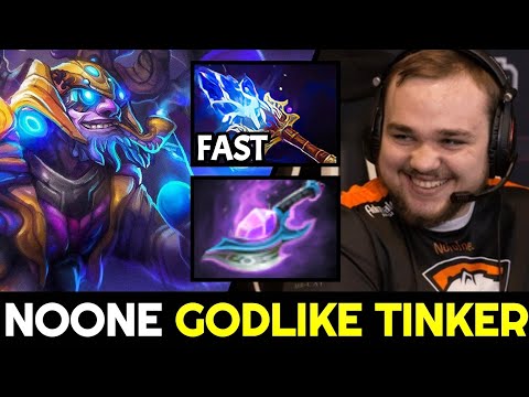 NOONE Mid Tinker — Godlike with Fast Scepter Build