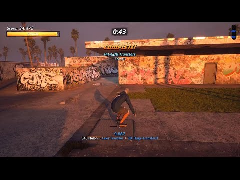 Hit 4 VB transfers Venice BeachTony Hawk's Pro Skater 1 + 2