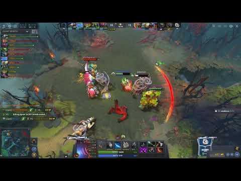 [ Player Perspective ] Miracle- Turn around Triple kill - Dota PIT League