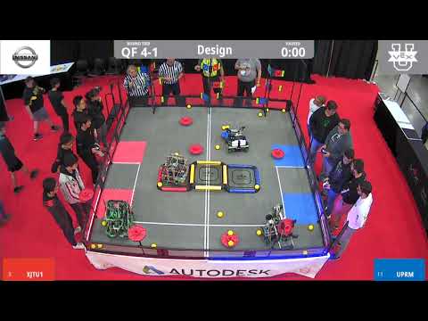 2019 VEXU Design QF4, XJTU1 vs UPRM