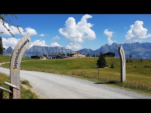 Flumserberg Tannenbodenalp, Maschgenkamm und den BikerTrail