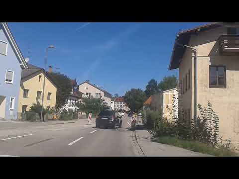 Dashcam-Tour durch Ebersberg #1 Durch die Stadt