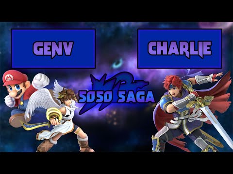GENV (Pit, Mario) vs Charlie (Roy) - Grand Finals - Soso Saga #1 - SSB Ultimate