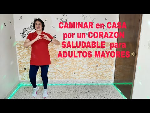 Walking at home for a healthy heart for older adults/Routine, active aging