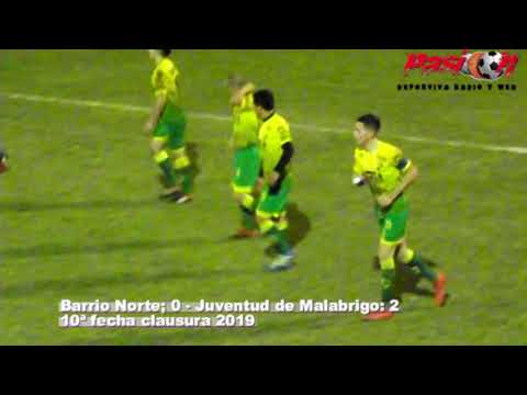edicion Barrio Norte vs Juventud de Malabrigo clausura 2019