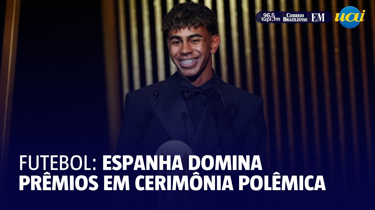Rodri conquista Bola de Ouro de 2024, em noite de troféus para a Espanha