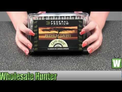 Federal Cartridge 375 H\u0026H 300Gr High Energy Trophy Bonded Bear Claw P375T3 Unboxing