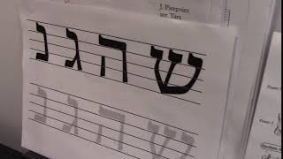 Dreidel Symbol sound instruction