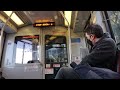 Glitched Stop Request Sign On SF Muni 1998 Breda LRV2 1471