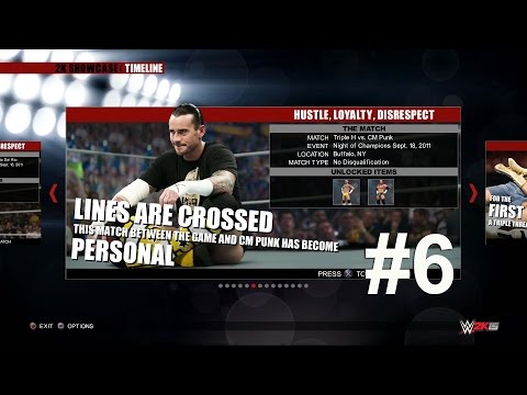 WWE 2K15 (PS4) 2K Showcase - Hustle, Loyalty, Disrespect #6 Walkthrough Gameplay