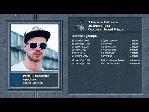 JKL Online Tour. Карточка Игрока. pooha