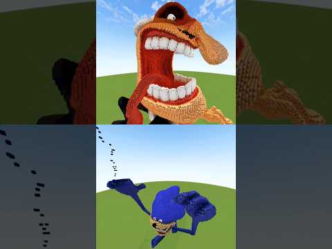 Sonic and Pizza Tower Fake Peppino | Falling Block Timelapse Build