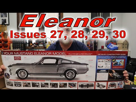Eaglemoss Eleanor Build - Kits 27, 28, 29 & 30