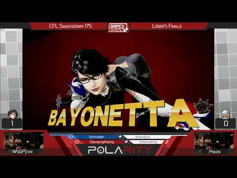 CFL Smackdown 175 WiiU - Phuzix (Sheik) vs WSGP | Dyr (Bayonetta) - Losers Finals