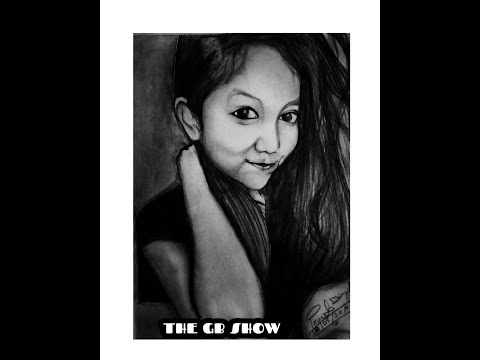 A portrait drawing of a girl/ A little gift to Nabanita