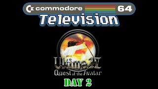 C64 Television playing Ultima IV (DAY 2)