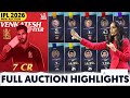 IPL 2026 FULL AUCTION HIGHLIGHTS ALL SOLD PLAYERS LIST