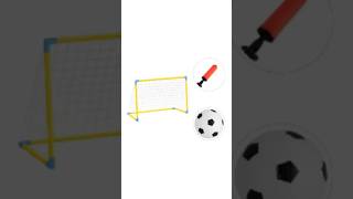 Arco De Futbol Desarmable Infantil Con Pelota E Inflador