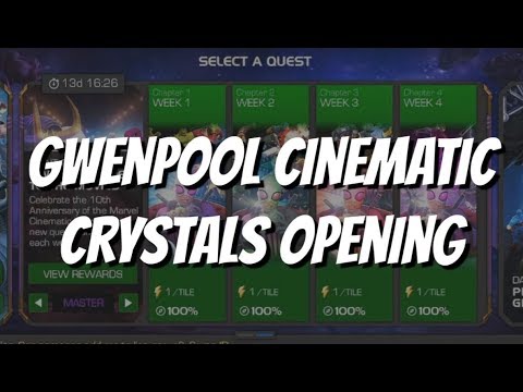 5 Star Cinematic Crystal Opening - Marvel Contest of Champions