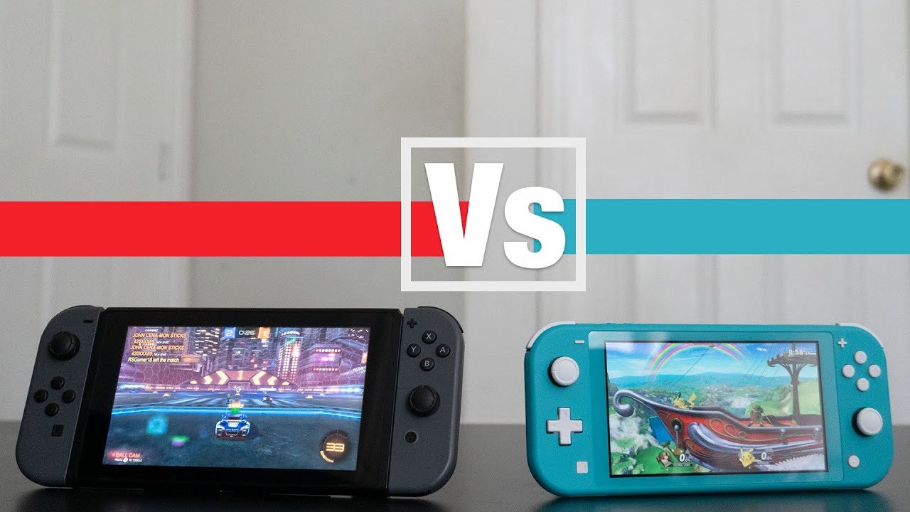 Nintendo Switch Vs Switch Lite