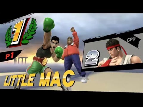 Little Mac vs Ryu!: CRAZY 1V1!!