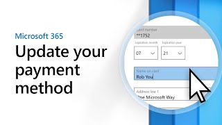Update your payment method