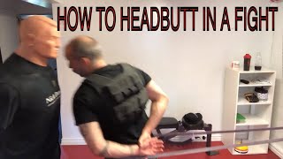 Krav Maga - How to Train a Headbutt