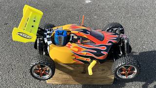 Nitro RC 1/10 HSP VX.18 Warhead Buggy Road Run