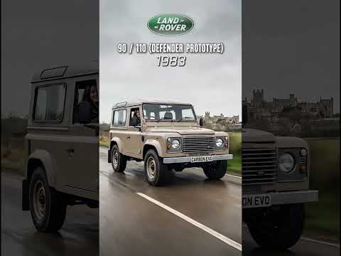 The Evolution of Land Rover 1948–2022  #carevolution #luxurycars