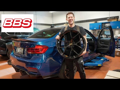 AVUS BLUE F80 M3 GETS BBS FI WHEELS!