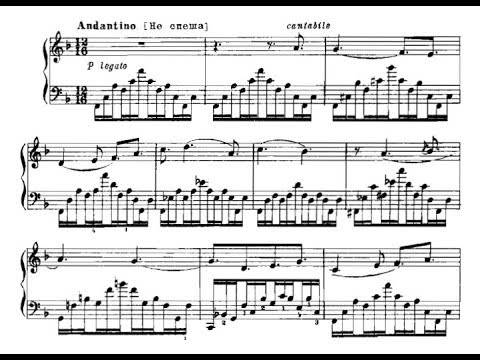 Mily Balakirev - Reverie in F major (audio + sheet music)