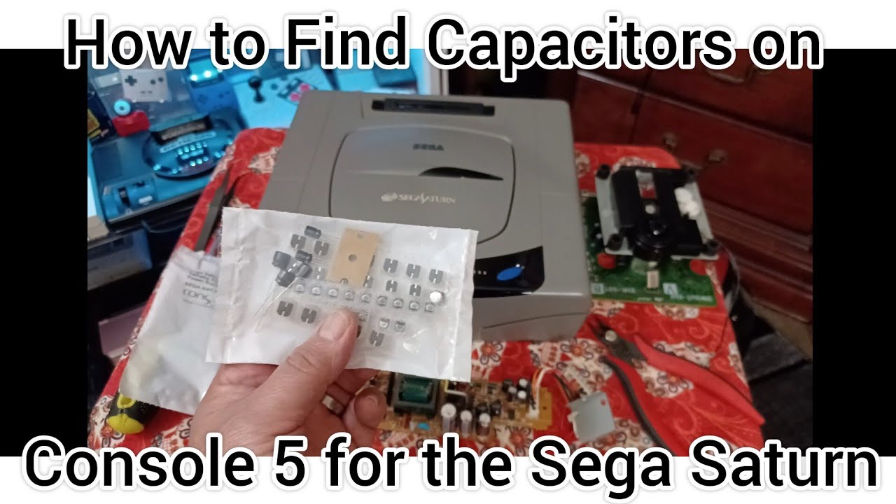 Finding Capacitor Kit for your Sega Saturn on Console 5 | Joe's Retro World 2023