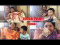Pujo E Ki Ki Jama Kapor Pelum | Durga Puja Special Haul Video | Indian Festive Haul In US