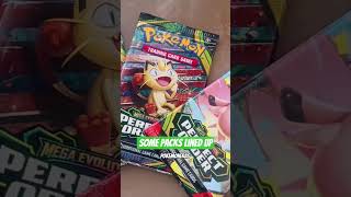 Some Packs Lined Up #pokemon #trending