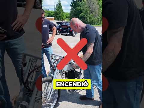 Nadie conocía el truco de esta moto de 1913