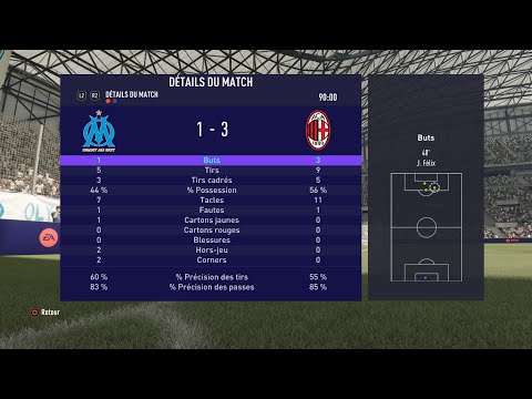 [Ligue EFC - S2] J7 - Olympique de Marseille vs Milan AC