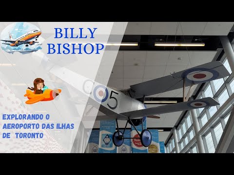 Explorando o Aeroporto Billy Bishop nas ilhas de Toronto