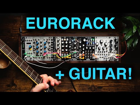Processing Guitar with my Modular FX Rack!