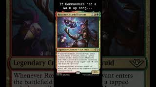 If Commanders had a walk up song! #mtg #edh #commander #mtgcommander #cmdr