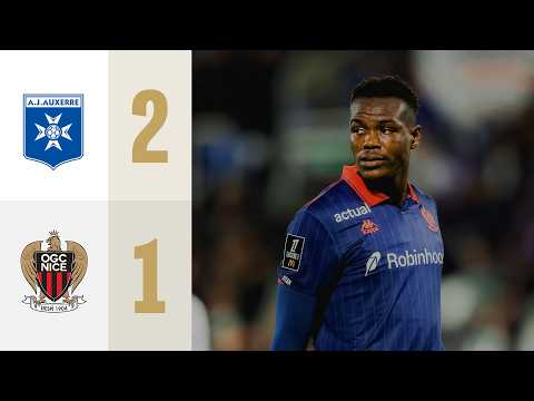 AJ Association de la Jeunesse Auxerre 2-1 OGC Olympique Gymnaste Club De Nice
