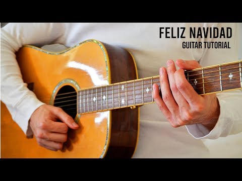 Feliz Navidad EASY Guitar Tutorial With Chords / Lyrics
